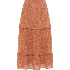 DreiMaster Vintage Sukňa  krémová / dymovo modrá / zelená / homárová
