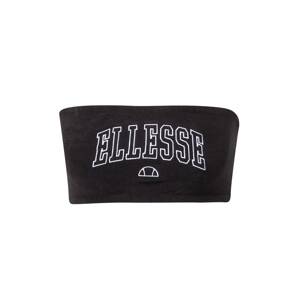 ELLESSE Top 'Concetto'  čierna / biela