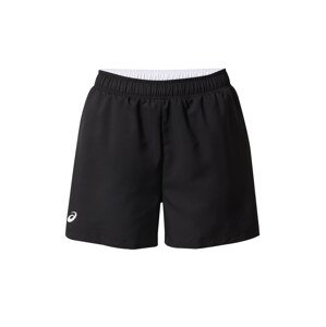ASICS Športové nohavice  čierna / biela
