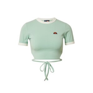 ELLESSE Tričko 'Chee'  krémová / tmavomodrá / mätová / oranžová