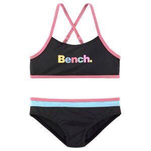 BENCH Bikiny  svetlomodrá / žltá / ružová / čierna