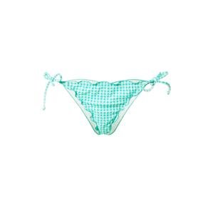 Banana Moon Bikinové nohavičky  tyrkysová / biela