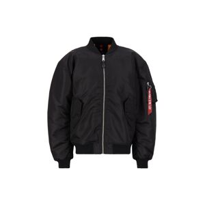 ALPHA INDUSTRIES Zimná bunda 'MA-1 CS'  čierna