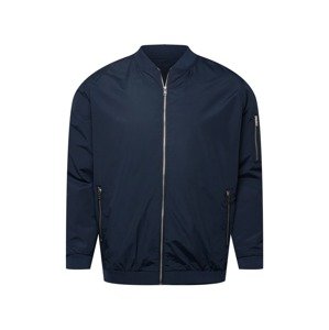 Jack & Jones Plus Prechodná bunda 'Rush'  tmavomodrá