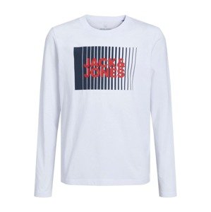 Jack & Jones Junior Tričko 'JJECORP'  námornícka modrá / červená / biela
