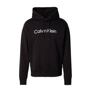 Calvin Klein Mikina 'HERO'  čierna / biela