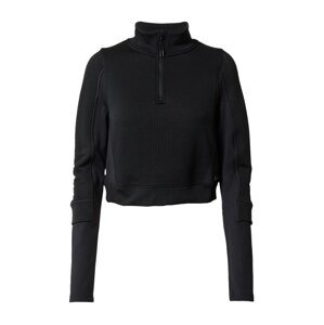 NIKE Funkčné tričko  striebornosivá / čierna