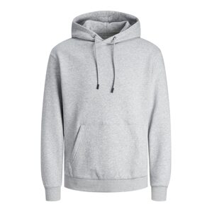 JACK & JONES Mikina 'JJEBradley'  sivá melírovaná