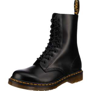 Dr. Martens Šnurovacie čižmy  žltá / čierna