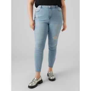 Vero Moda Curve Džínsy  modrá denim