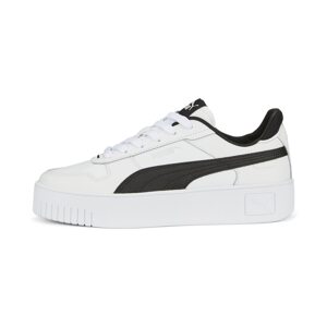 PUMA Nízke tenisky 'Carina'  čierna / biela