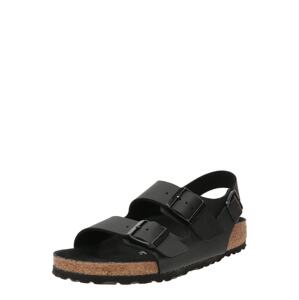 BIRKENSTOCK Sandále 'Milano'  čierna