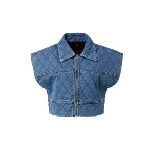 Nasty Gal Vesta  modrá denim