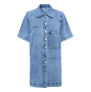St MRLO Košeľové šaty 'DENIM SHIRT DRESS'  modrá