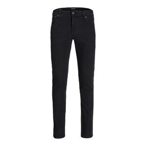 JACK & JONES Džínsy 'JJIGlenn'  čierny denim