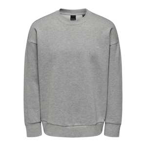 Only & Sons Mikina 'Dan'  sivá melírovaná