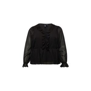 Vero Moda Curve Blúzka 'NOLA'  čierna