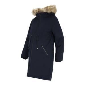 MAMALICIOUS Zimná parka 'Amy'  tmavomodrá / svetlohnedá