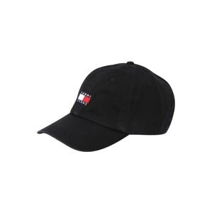 Tommy Jeans Čiapka 'Heritage'  námornícka modrá / červená / čierna / biela