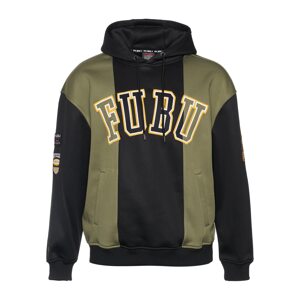 FUBU Mikina  žltá / olivová / červená / čierna