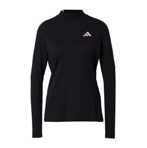 ADIDAS GOLF Funkčné tričko  béžová / čierna / biela