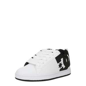 DC Shoes Nízke tenisky 'Court Graffik'  čierna / biela