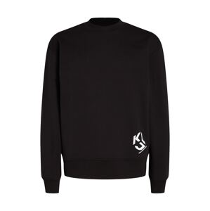 KARL LAGERFELD JEANS Mikina  modrá / čierna / biela