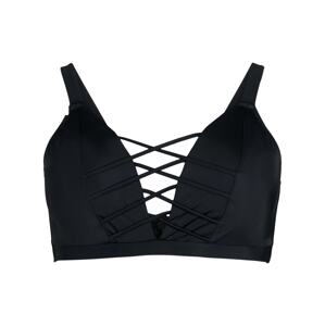 Swim by Zizzi Bikinový top 'SBASIC'  čierna