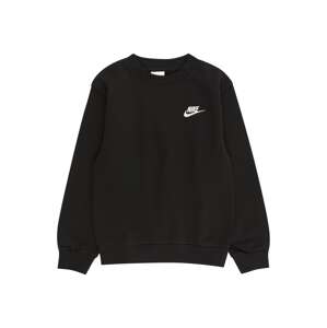 Nike Sportswear Mikina 'Club Fleece'  čierna / biela