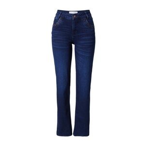 PULZ Jeans Džínsy 'CARLA'  tmavomodrá