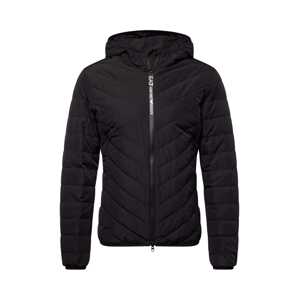 EA7 Emporio Armani Prechodná bunda  čierna / biela