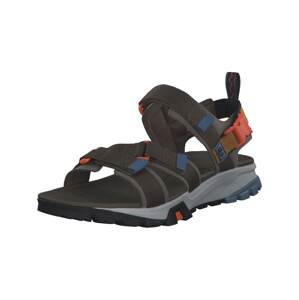 TIMBERLAND Trekingové sandále 'Garrison'  modrá / hnedá / tmavosivá / oranžová