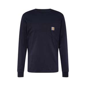 Carhartt WIP Tričko  námornícka modrá