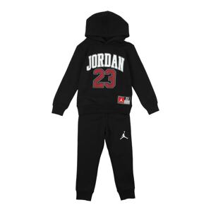Jordan Joggingová súprava  červená / čierna / biela