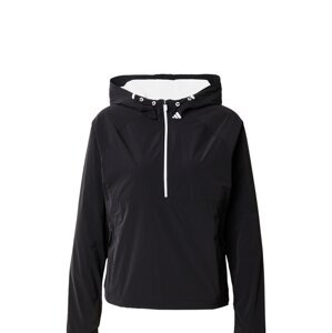 ADIDAS GOLF Športová bunda  čierna / biela
