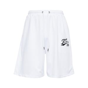 FUBU Nohavice  čierna / biela