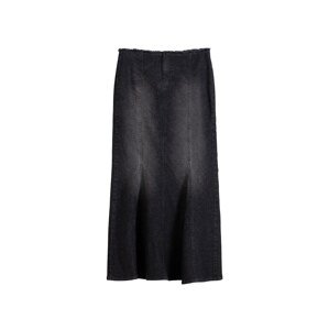 Bershka Sukňa  čierny denim