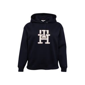Tommy Hilfiger Curve Mikina  námornícka modrá / červená / biela