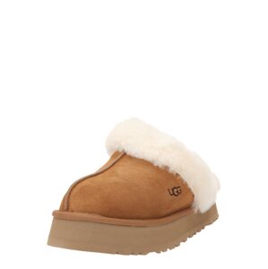 UGG Papuče 'Disquette'  svetlohnedá / prírodná biela