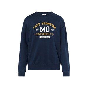 MO Mikina 'Mimo'  námornícka modrá / oranžová / biela