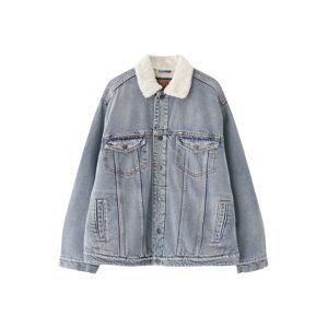 Pull&Bear Prechodná bunda  modrá