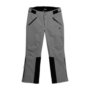 4F Outdoorové nohavice  sivá / čierna