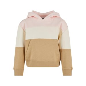 Urban Classics Mikina  farba ťavej srsti / svetlobéžová / ružová