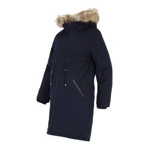 MAMALICIOUS Zimná parka 'Amy'  tmavomodrá / svetlohnedá