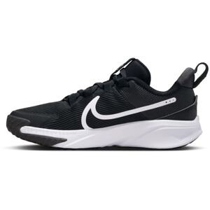 NIKE Športová obuv 'Star Runner 4'  čierna / biela