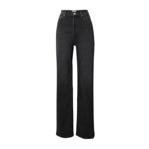 RE/DONE Džínsy  čierny denim
