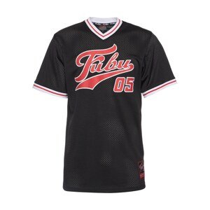 FUBU Tričko 'Varsity'  červená / čierna / biela
