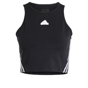 ADIDAS SPORTSWEAR Športový top 'Future Icons'  čierna / biela