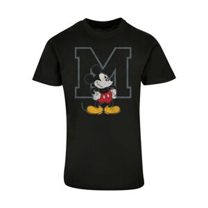 ABSOLUTE CULT Tričko 'Mickey Mouse - Classic'  horčicová / červená / čierna / biela