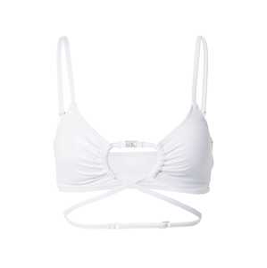 Calvin Klein Swimwear Bikinový top  biela